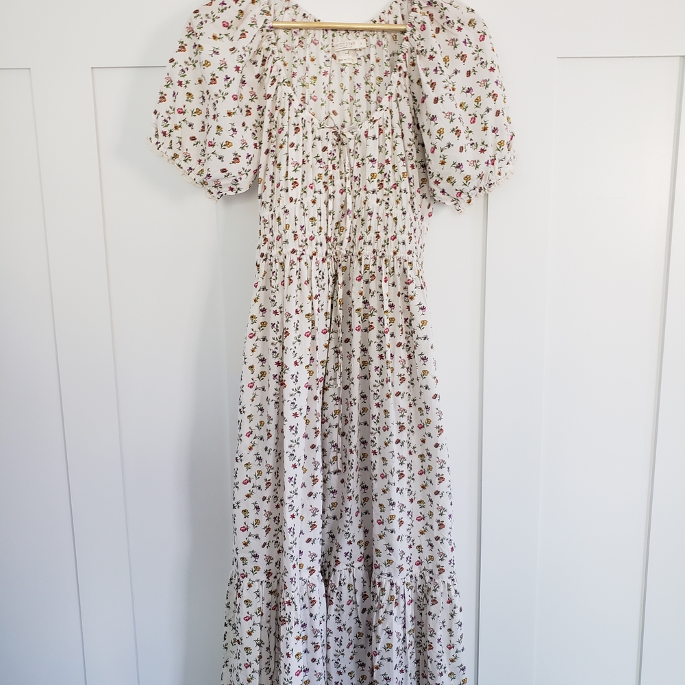 Christy Dawn Brynne Floral Puff Sleeve Maxi Dress